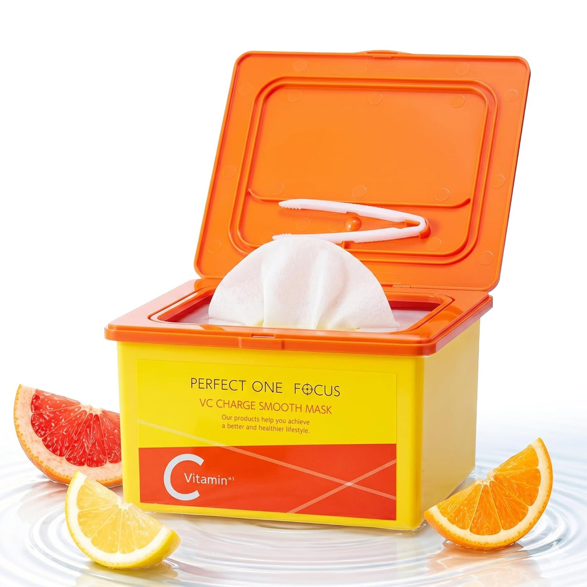 PERFECT ONE FOCUS VC Charge Smooth Mask 30 sheets