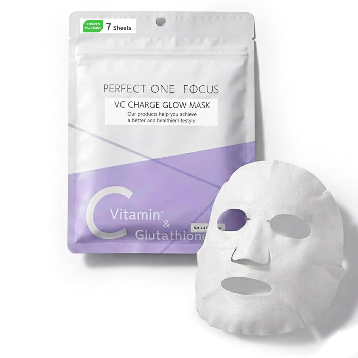PERFECT ONE FOCUS VC Charge Glow Mask 7 sheets