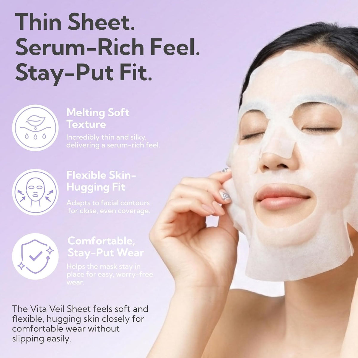 PERFECT ONE FOCUS VC Charge Glow Mask 7 sheets