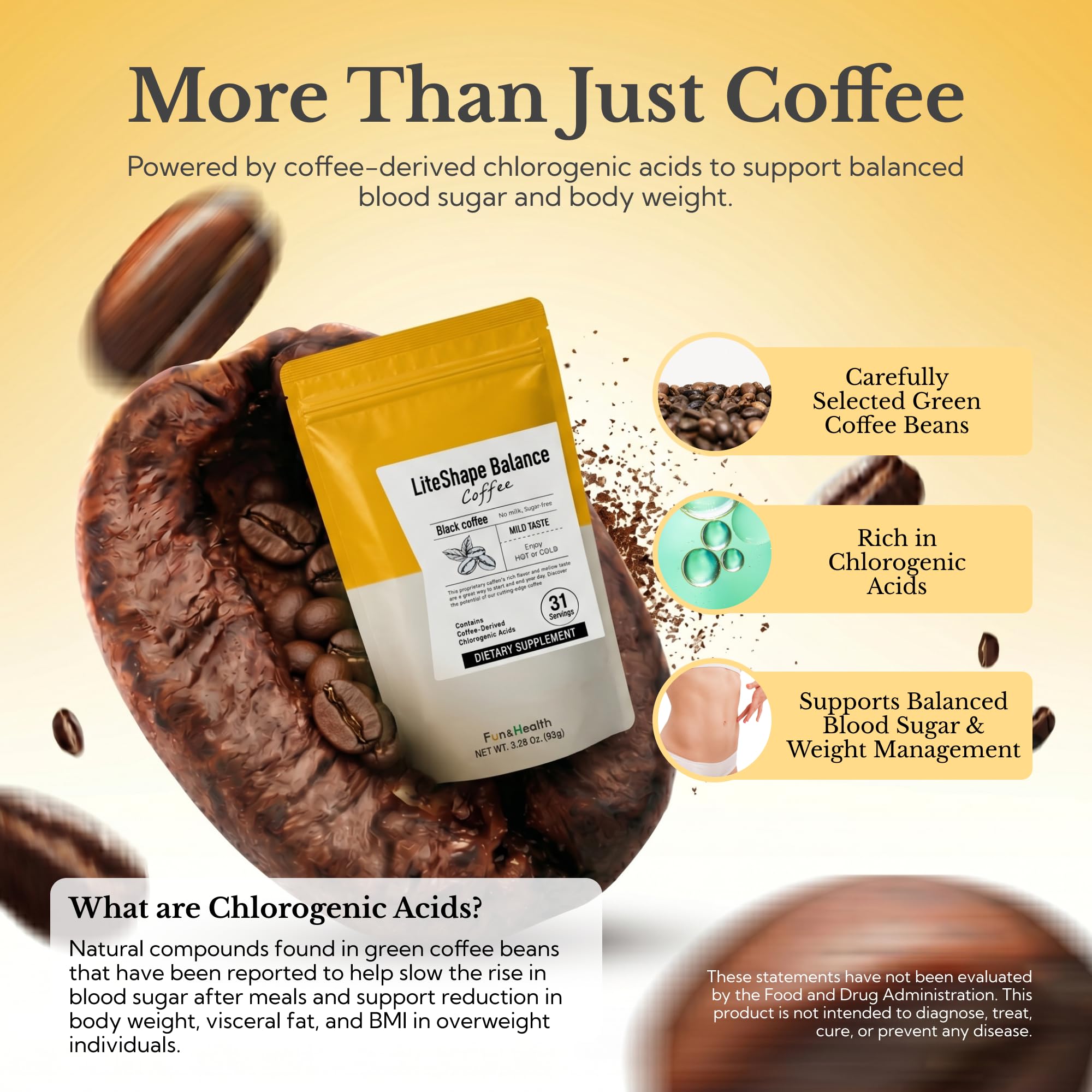 Fun &amp; Health LiteShape Balance Coffee