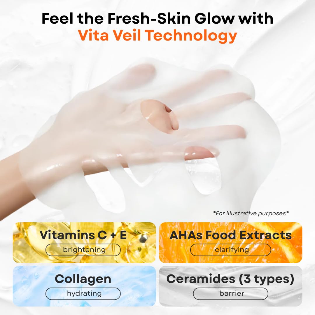 PERFECT ONE FOCUS VC Charge Smooth Mask 7 Sheets