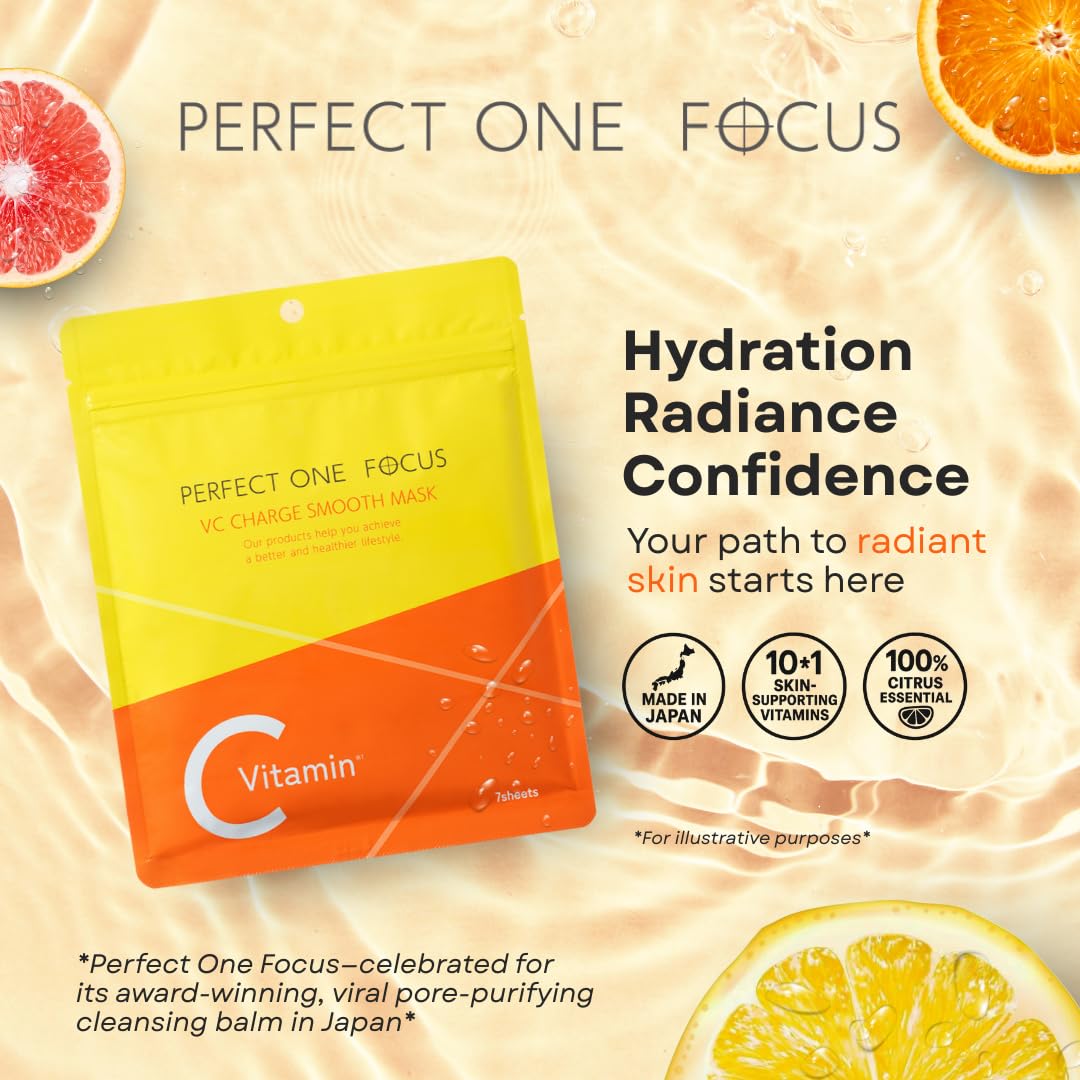 PERFECT ONE FOCUS VC Charge Smooth Mask 7 Sheets